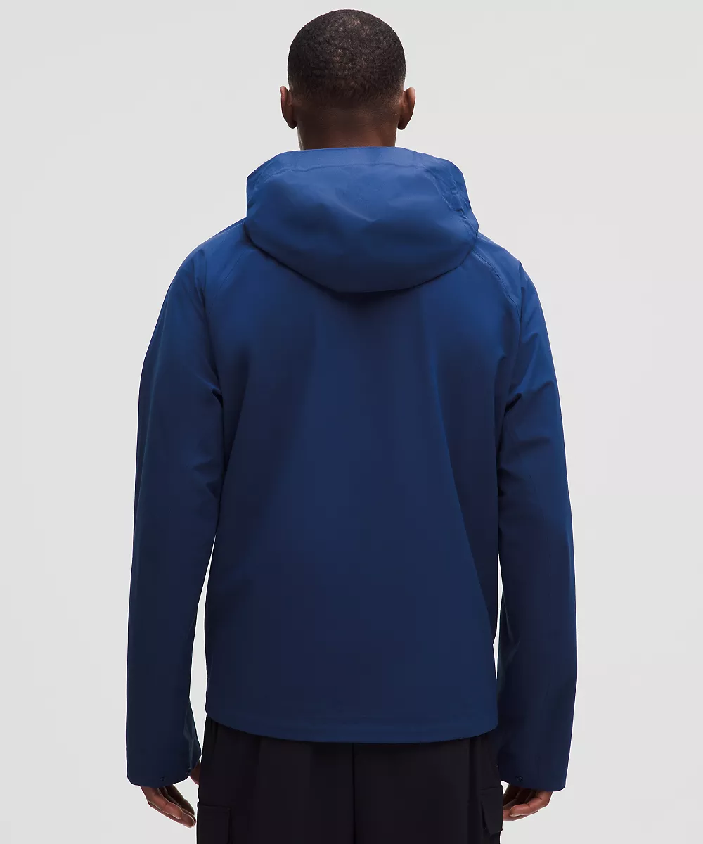 Veste imperméable Stretch Glyde — Clubhouse Blue, view 3