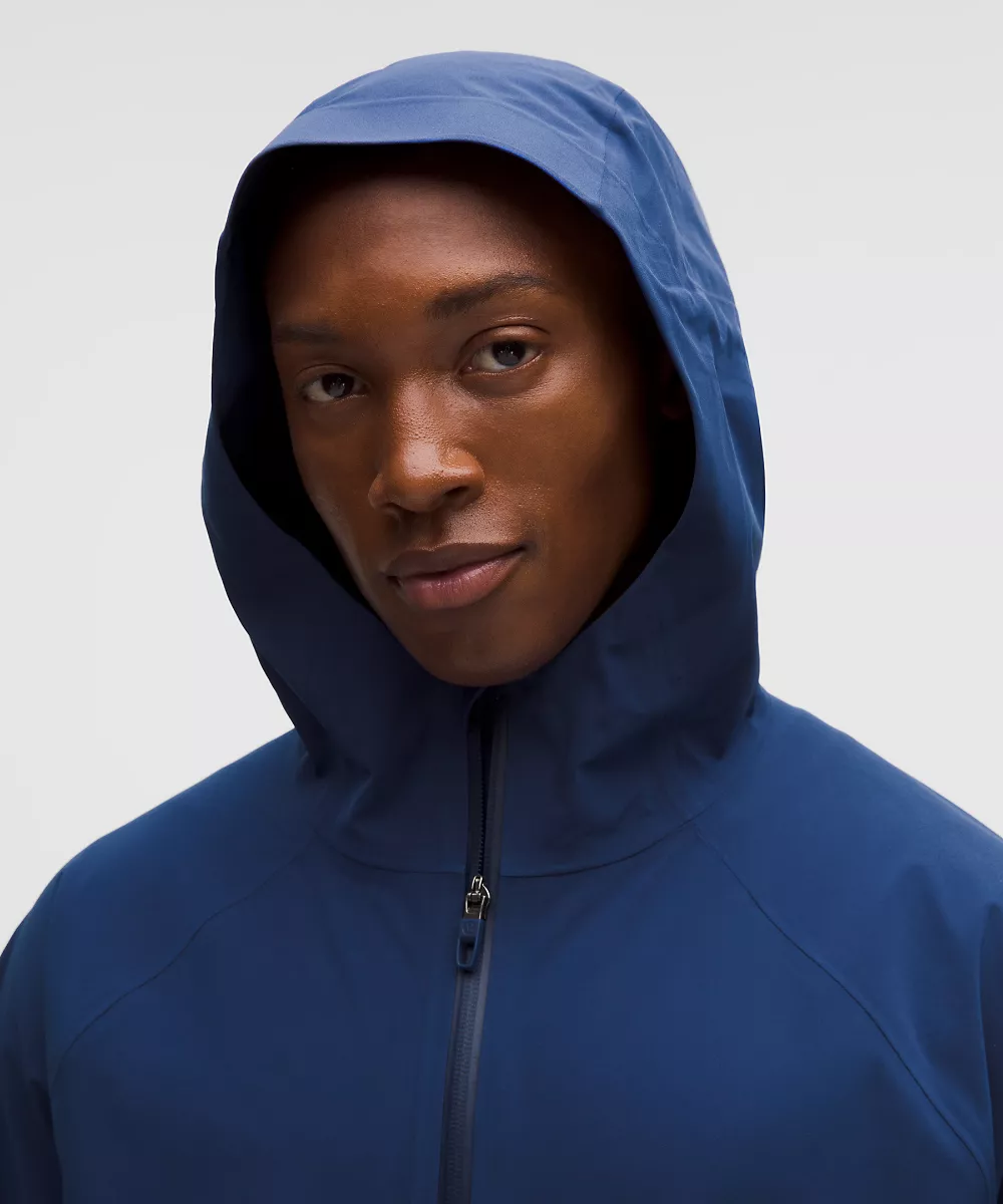 Veste imperméable Stretch Glyde — Clubhouse Blue, view 4
