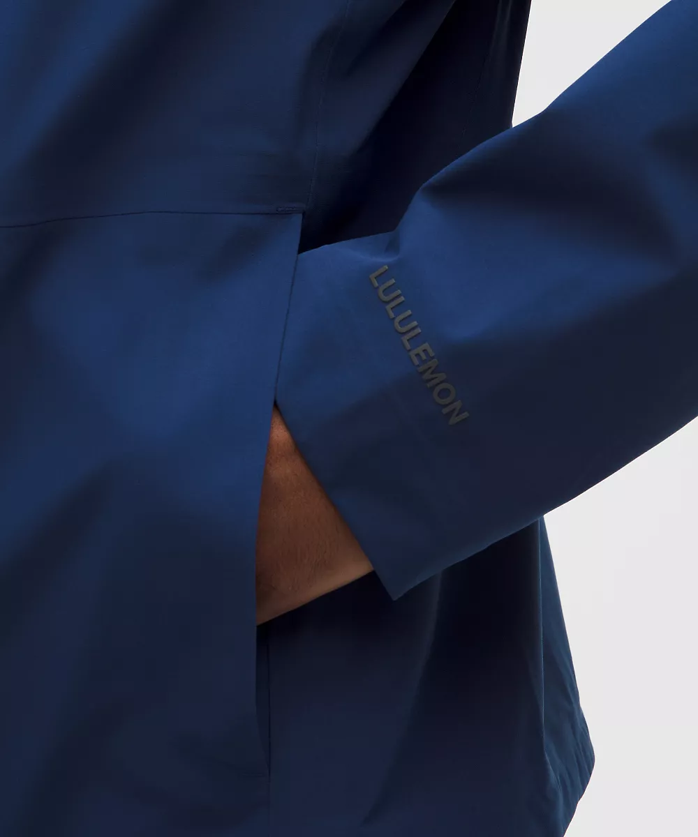 Veste imperméable Stretch Glyde — Clubhouse Blue, view 5