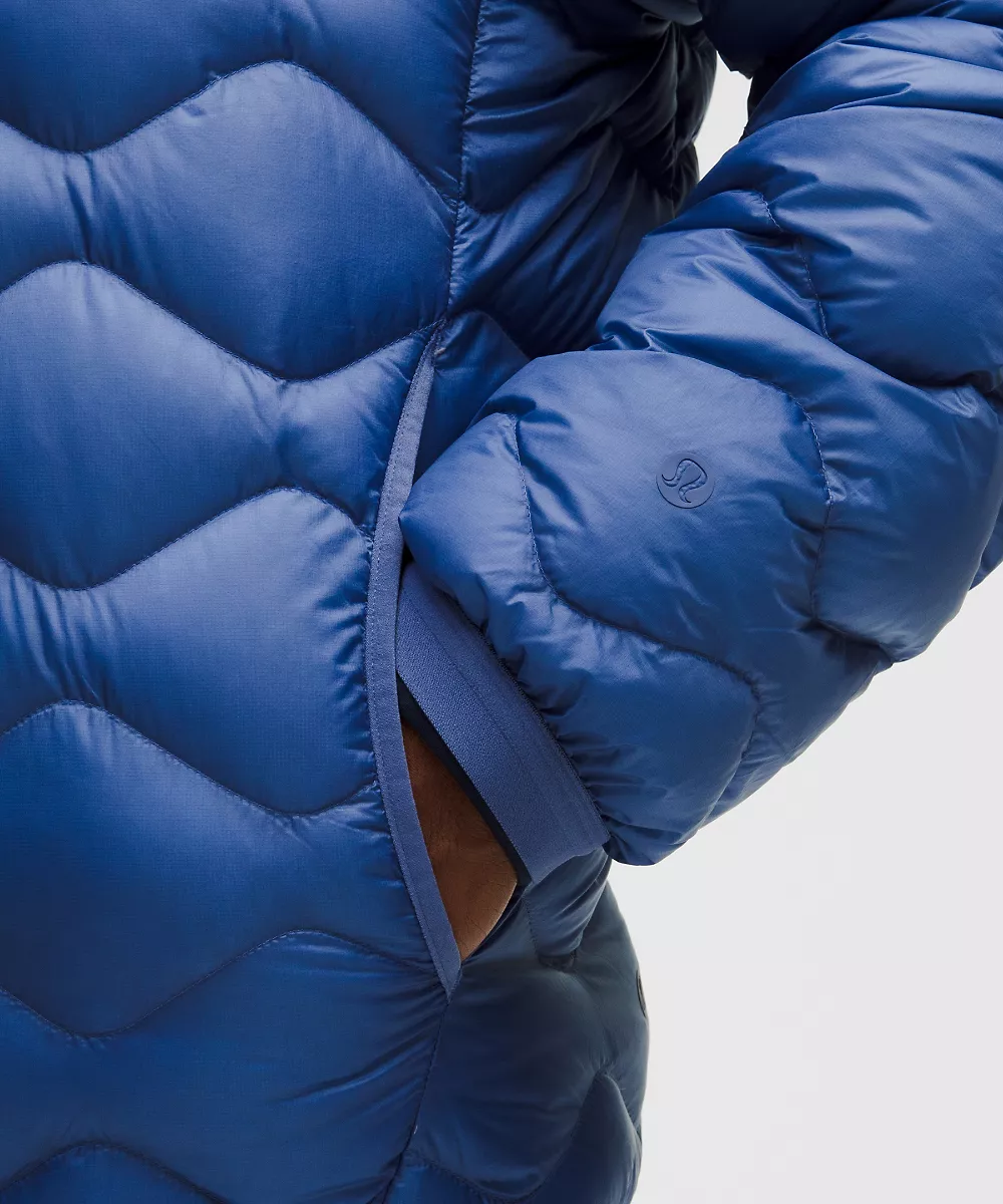Veste matelassée à capuche garnissage duvet 900 Featherweight — Brilliant Blue, view 5