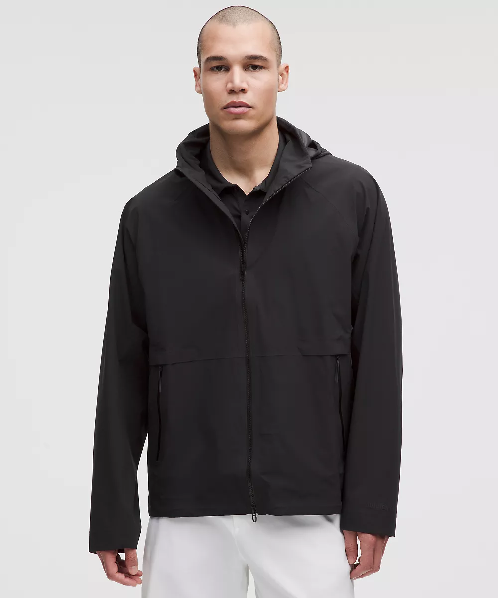 Veste de golf imperméable — Black, view 1