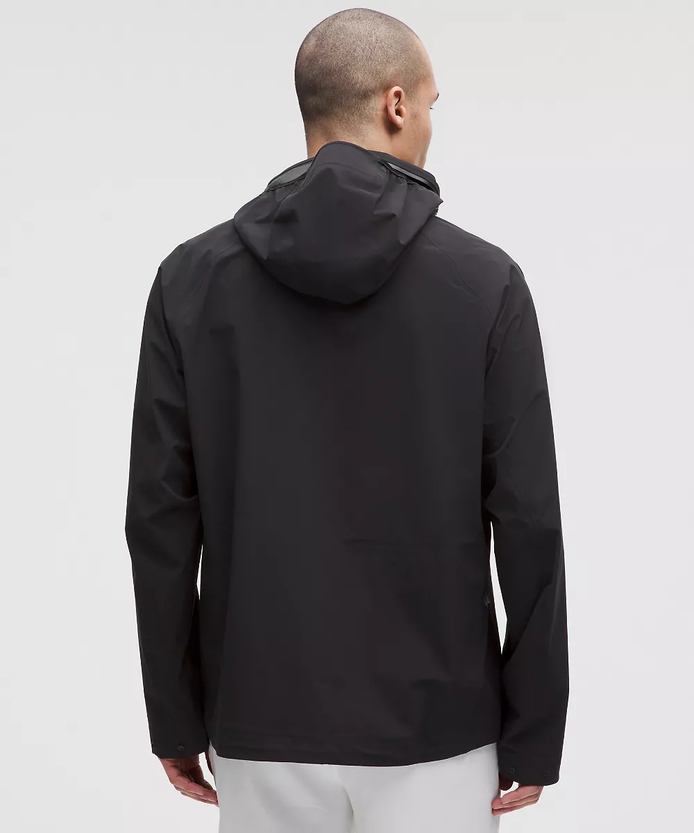 Veste de golf imperméable — Black, view 3