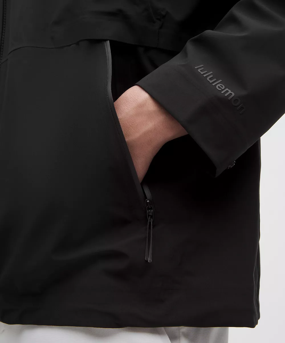 Veste de golf imperméable — Black, view 5