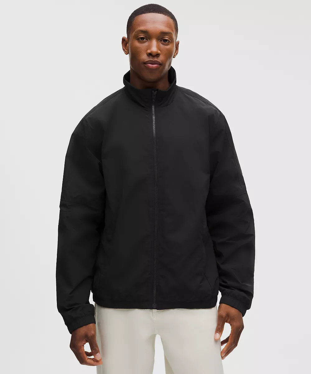 Coupe-vent en nylon — Black, view 1