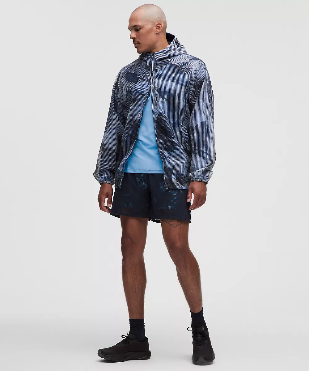 Veste superposée transparente *SLNSH Collection — Lenticular Dancer Navy, view 2