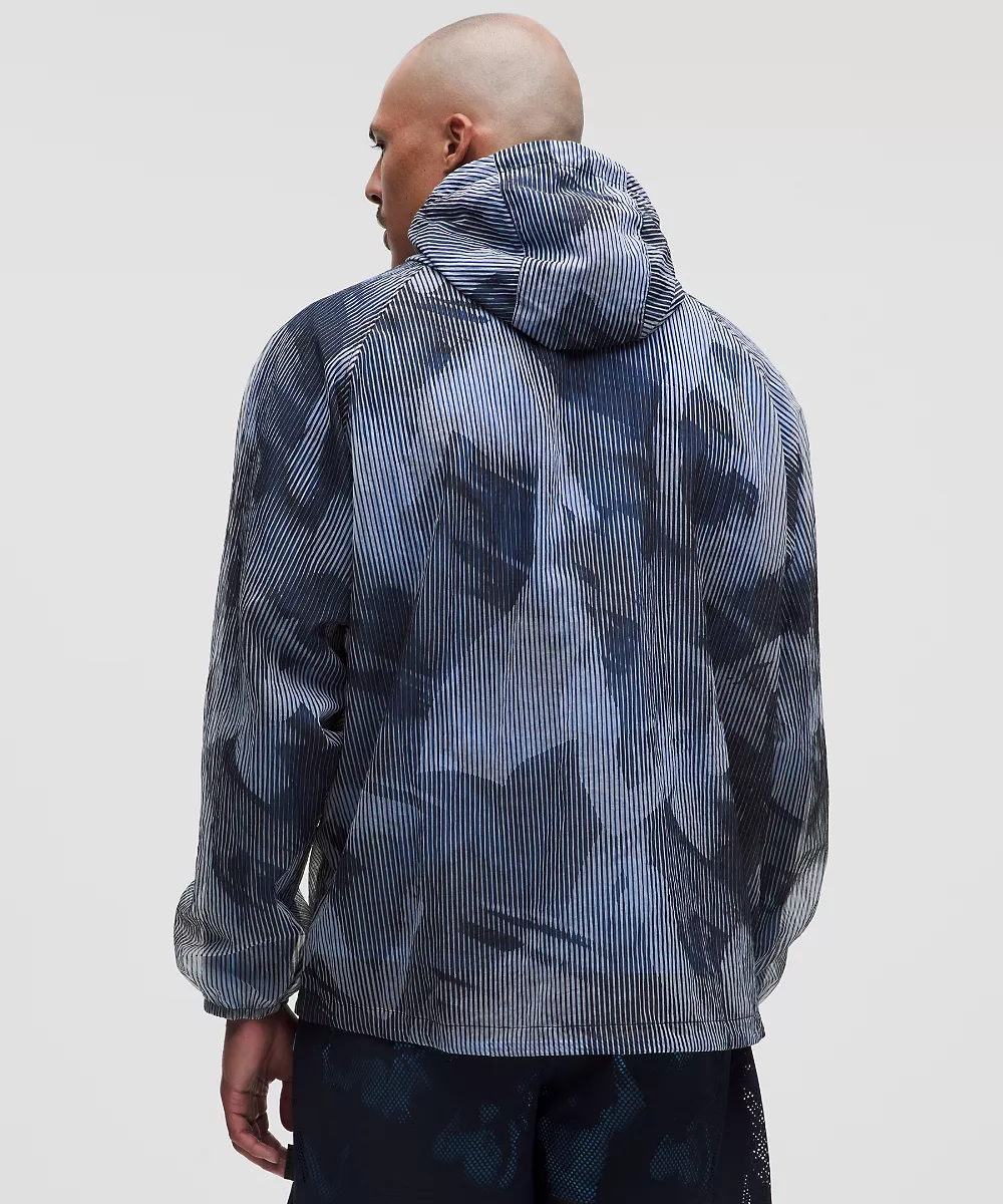 Veste superposée transparente *SLNSH Collection — Lenticular Dancer Navy, view 3