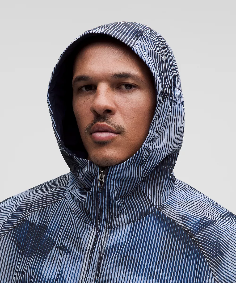 Veste superposée transparente *SLNSH Collection — Lenticular Dancer Navy, view 4
