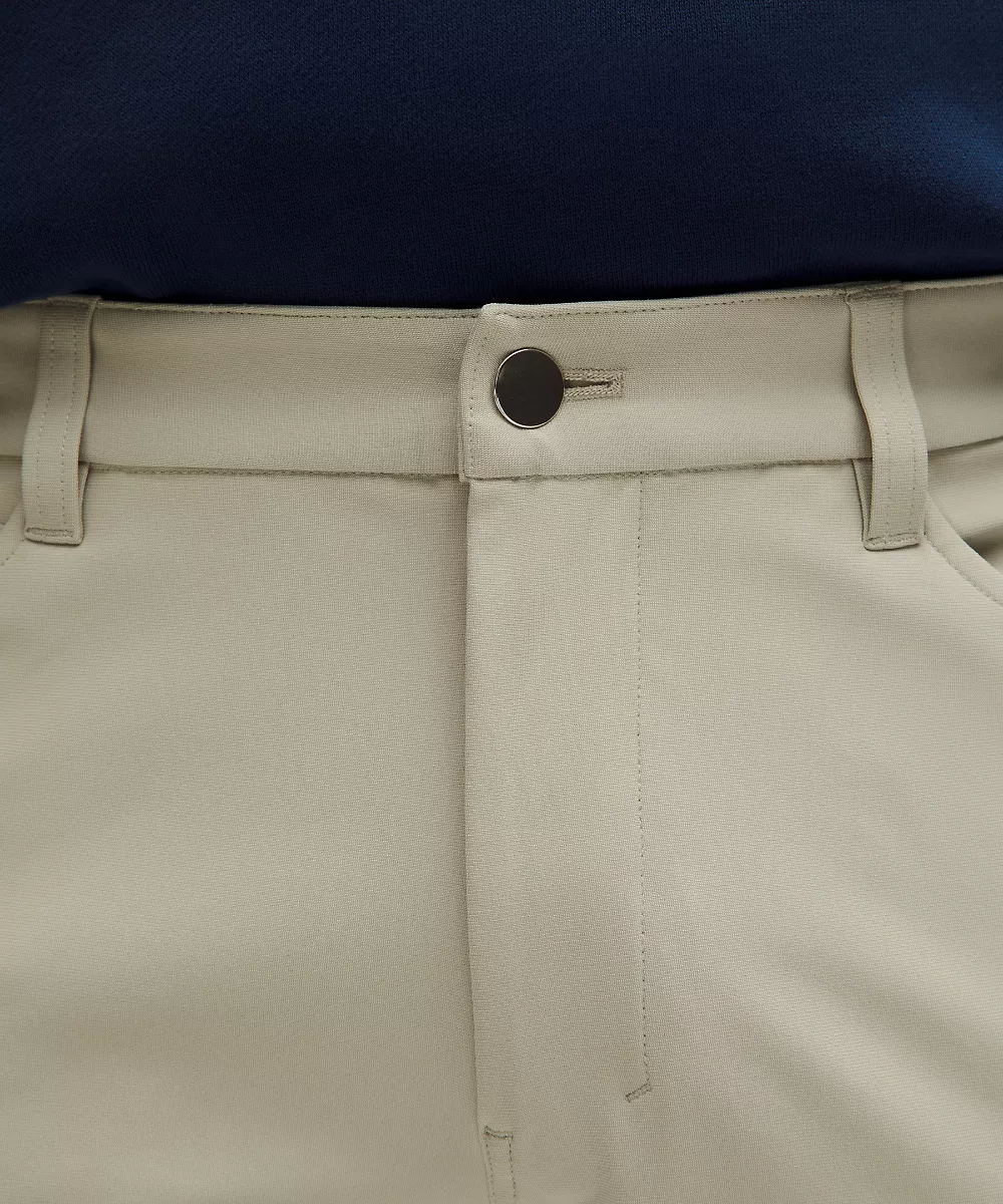 Pantalon 5 poches ABC coupe ajustée 32L *Warpstreme — Raw Linen, view 4