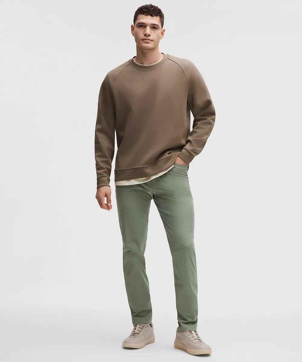 Pantalon 5 poches ABC coupe ajustée 32L *Warpstreme — Willow Leaf, view 1