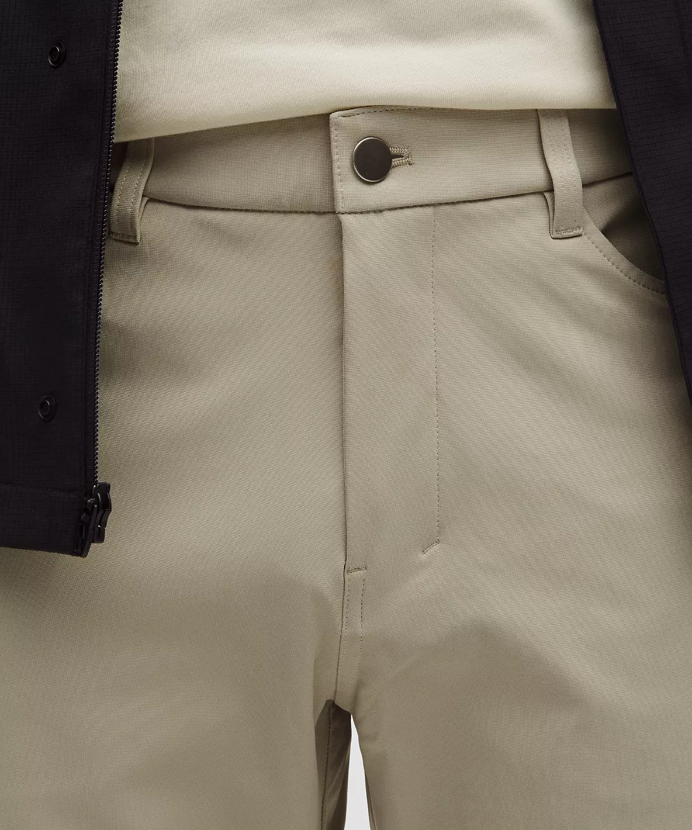 Pantalon 5 poches ABC coupe classique 32L *Warpstreme — Raw Linen, view 4