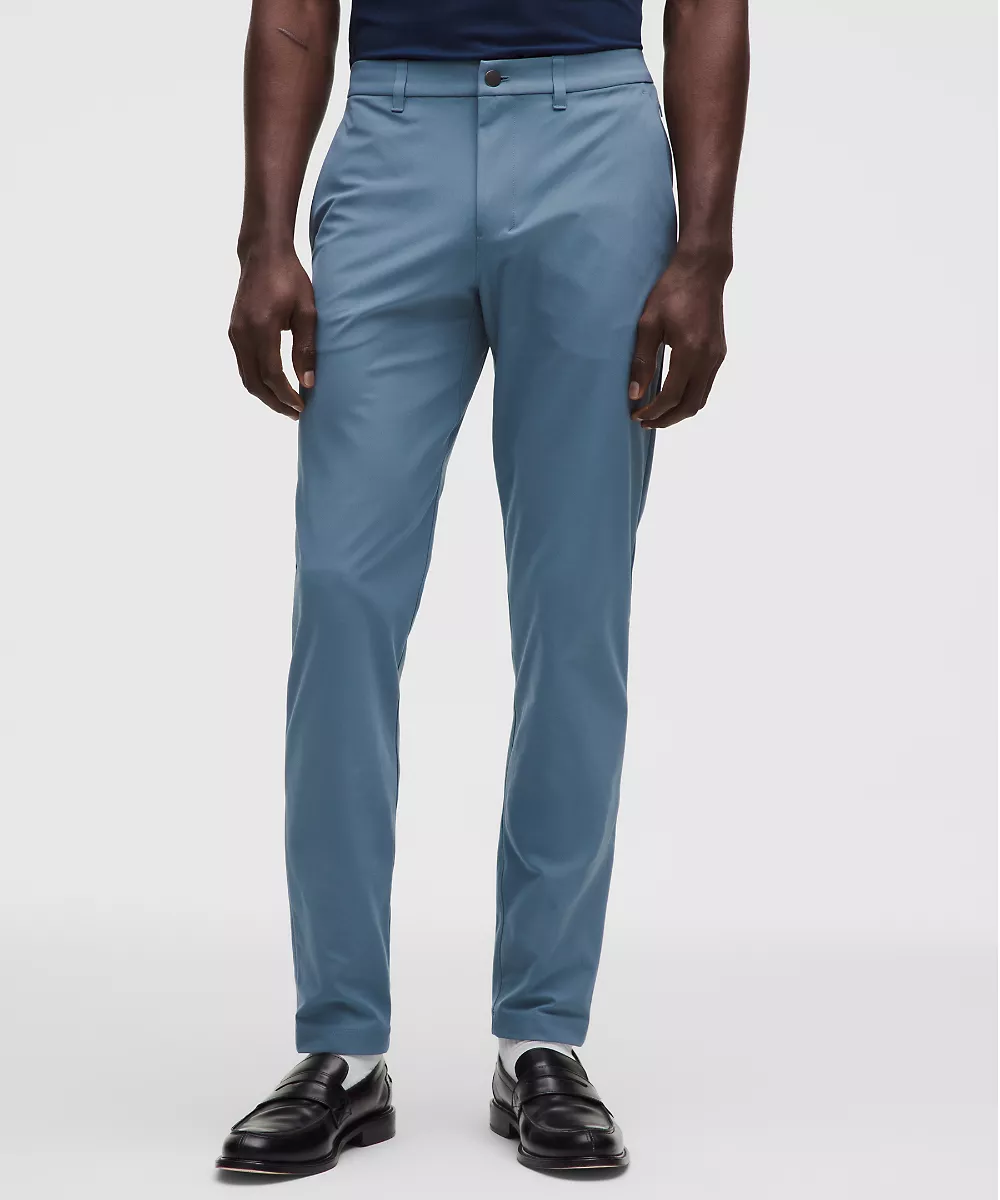 Pantalon ABC coupe ajustée 32L *Warpstreme — Steel Blue, view 2