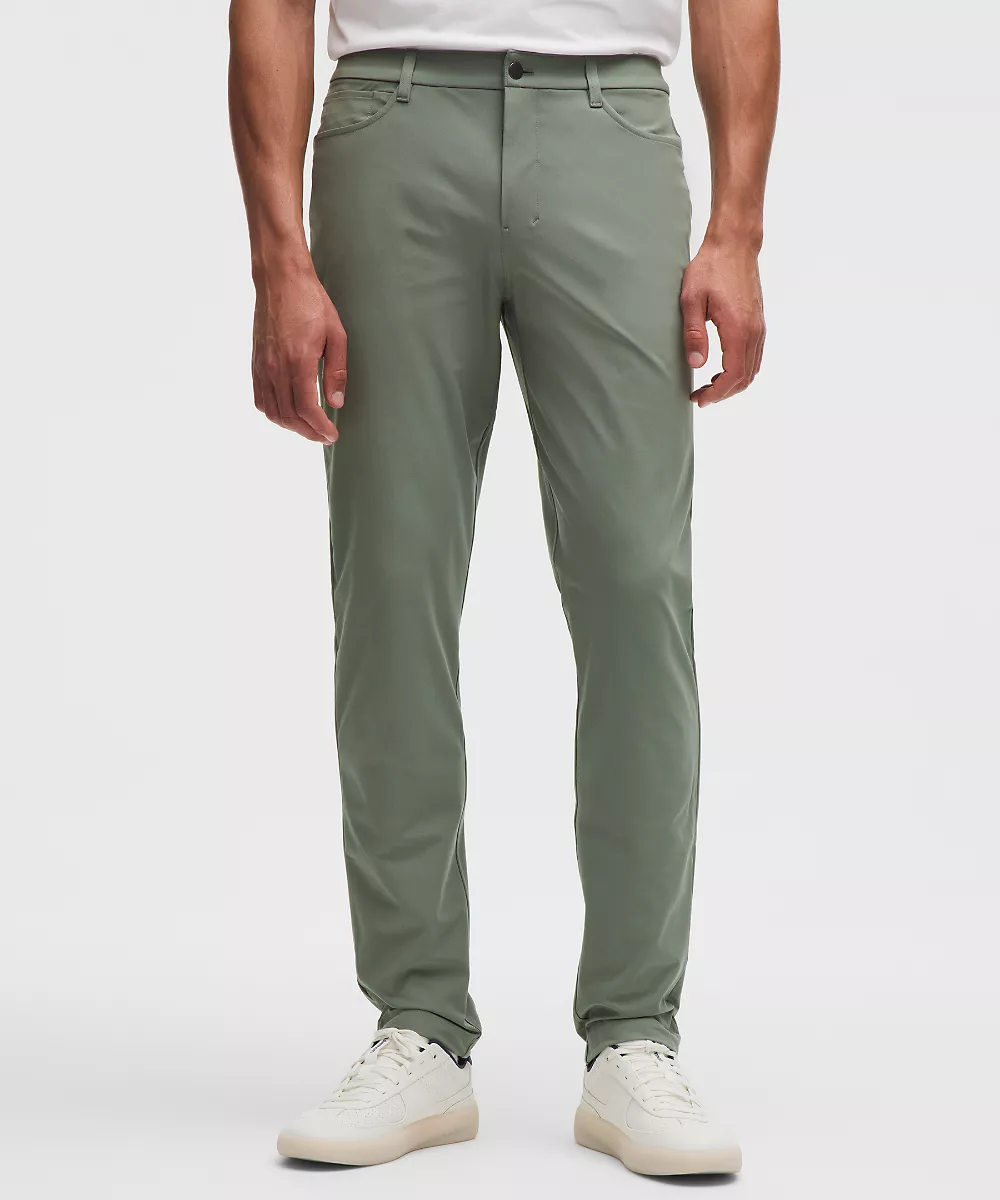 Pantalon 5 poches ABC coupe classique 34L *Warpstreme — Willow Leaf, view 2