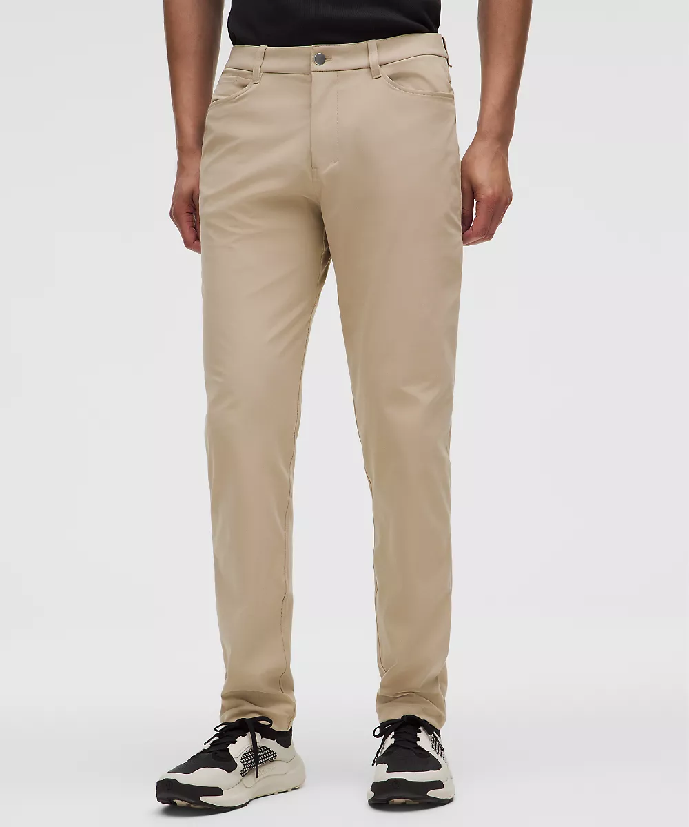Pantalon 5 poches ABC coupe classique 28L *Warpstreme — Wacky Khaki, view 2