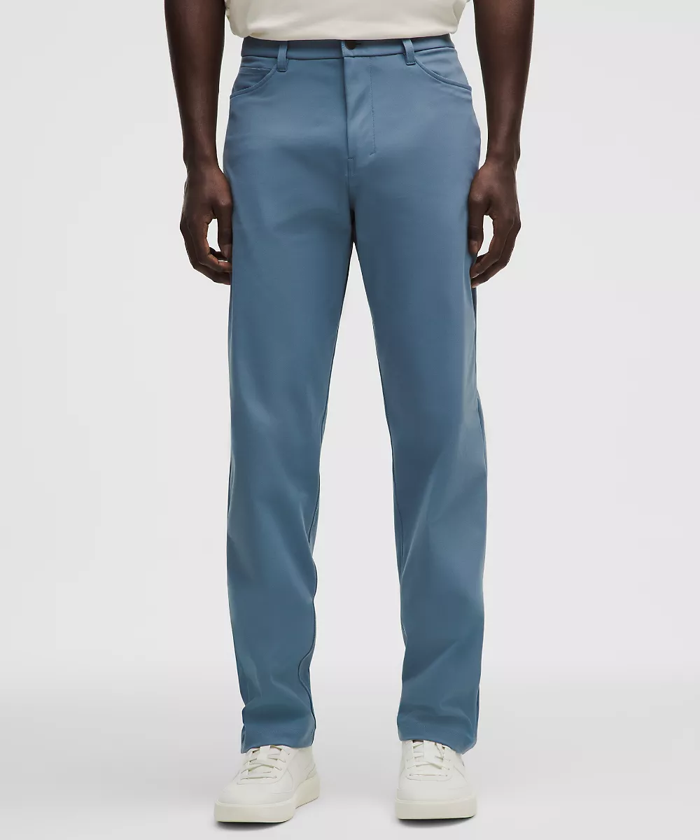 Pantalon 5 poches ABC coupe classique 30L *Warpstreme — Steel Blue, view 2