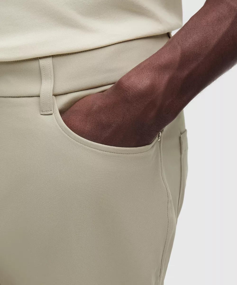 Pantalon 5 poches ABC coupe classique 37L *Warpstreme — Raw Linen, view 5