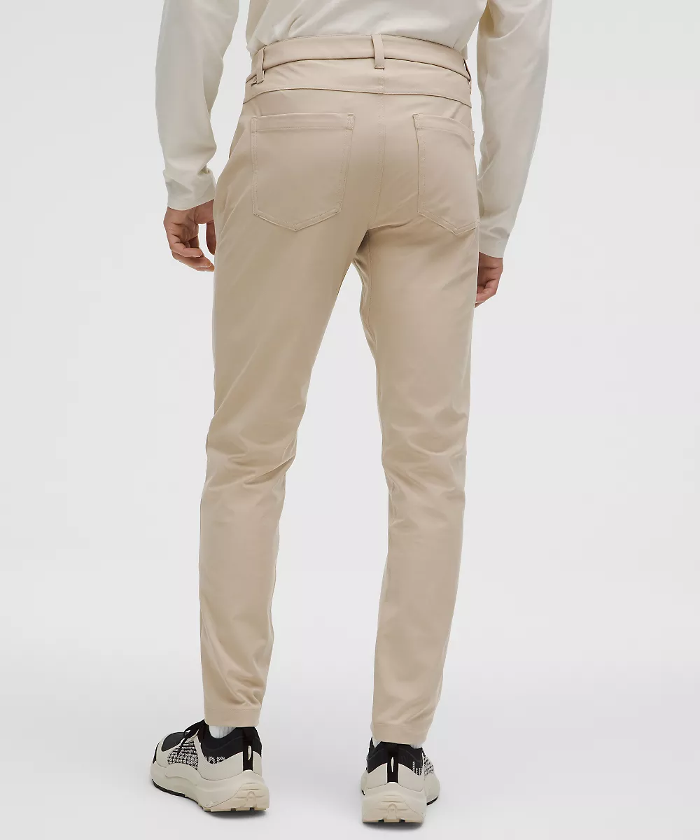 Pantalon 5 poches ABC coupe ajustée 28L *Warpstreme — Wacky Khaki, view 3