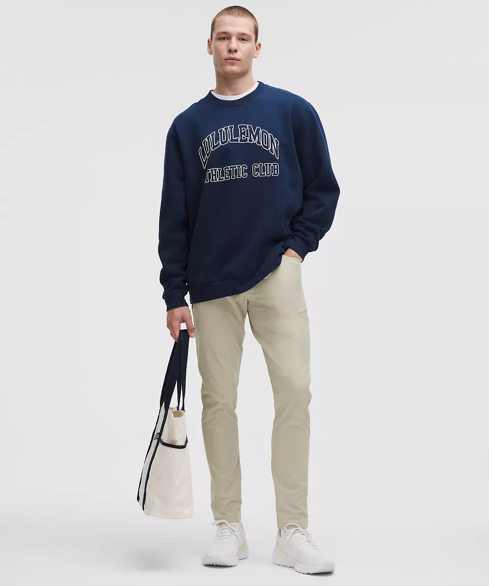 Pantalon 5 poches ABC coupe ajustée 30L *Warpstreme — Raw Linen, view 2