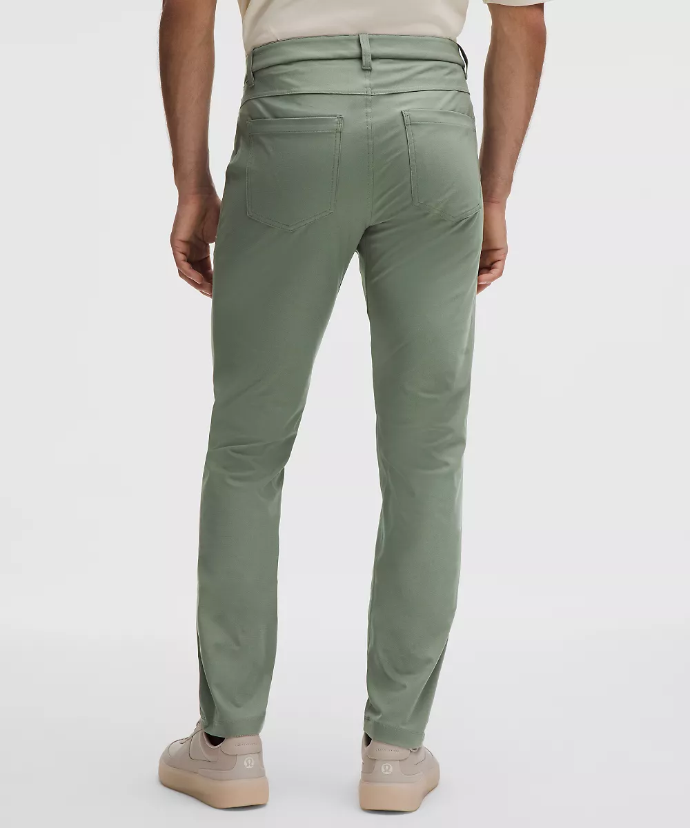 Pantalon 5 poches ABC coupe ajustée 34L *Warpstreme — Willow Leaf, view 3