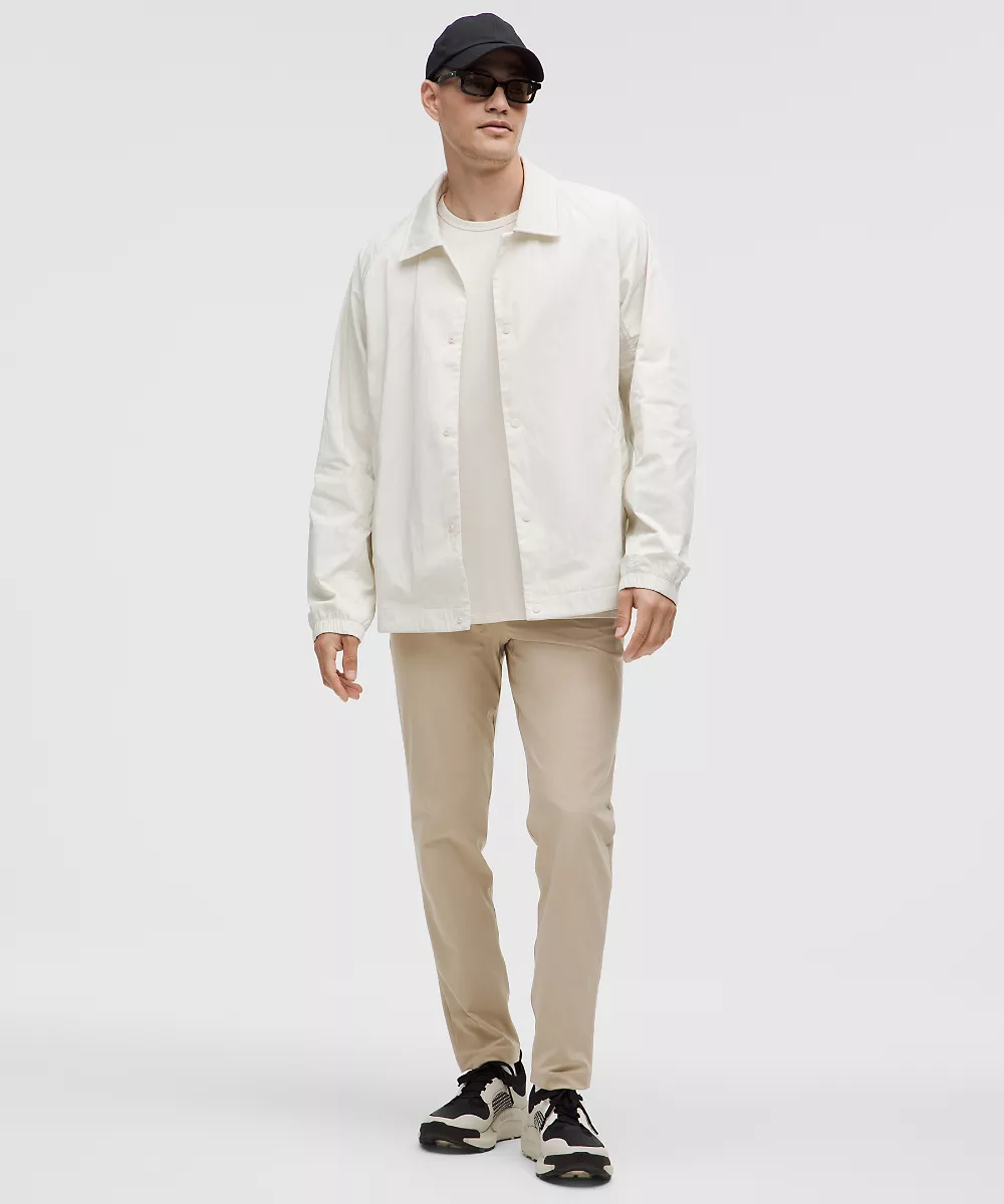 Pantalon 5 poches ABC coupe ajustée 37L *Warpstreme — Wacky Khaki, view 1
