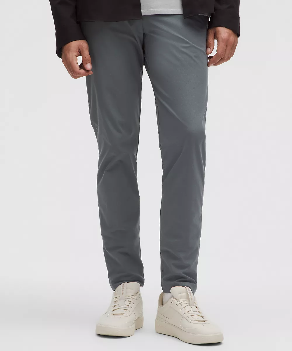 Pantalon ABC coupe ajustée 28L *Warpstreme — Oil Grey, view 1