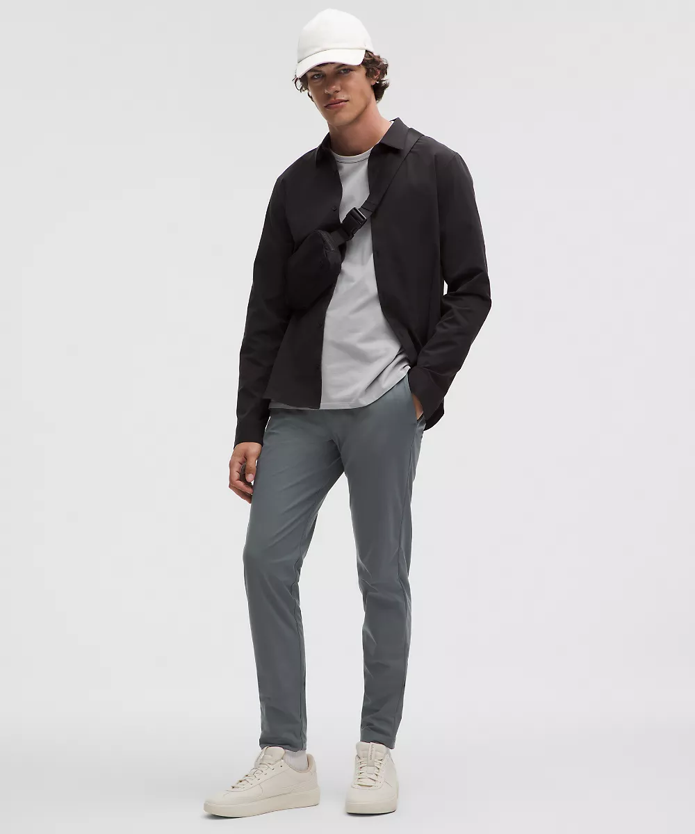 Pantalon ABC coupe ajustée 28L *Warpstreme — Oil Grey, view 2