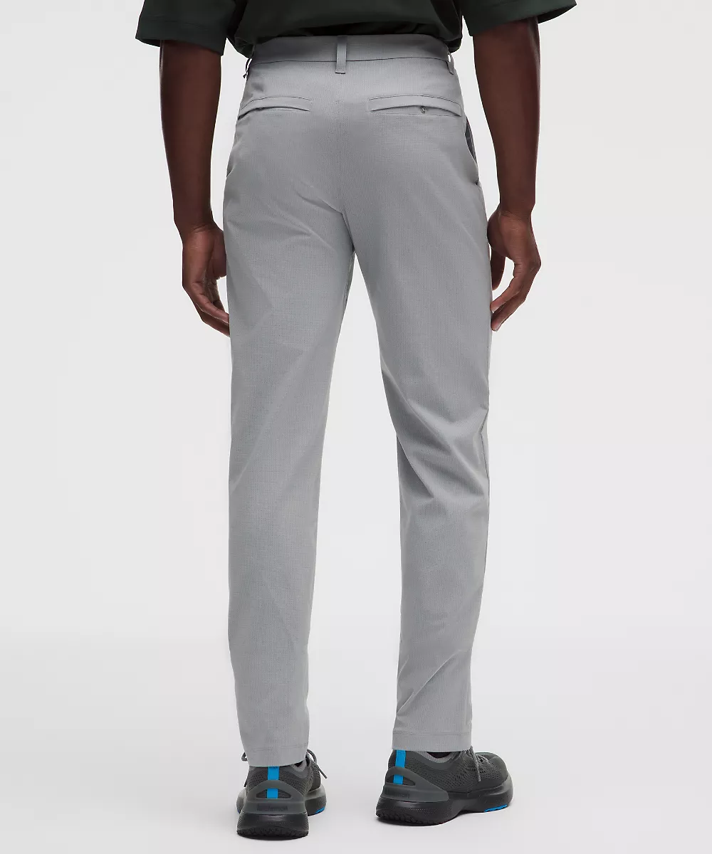 Pantalon ABC coupe ajustée 32L *WovenAir — Feather Grey, view 3