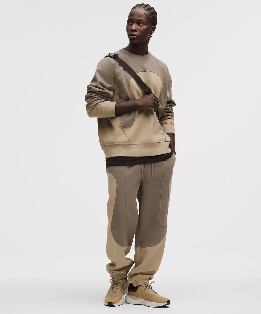 Jogging en polaire de coton *SLNSH Collection — Nomad/Sheer Oak, view 1