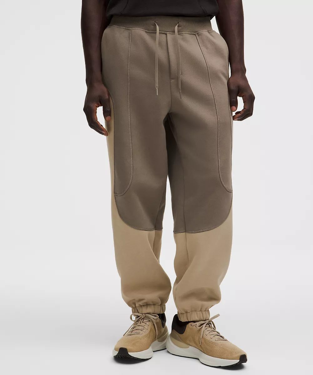 Jogging en polaire de coton *SLNSH Collection — Nomad/Sheer Oak, view 2