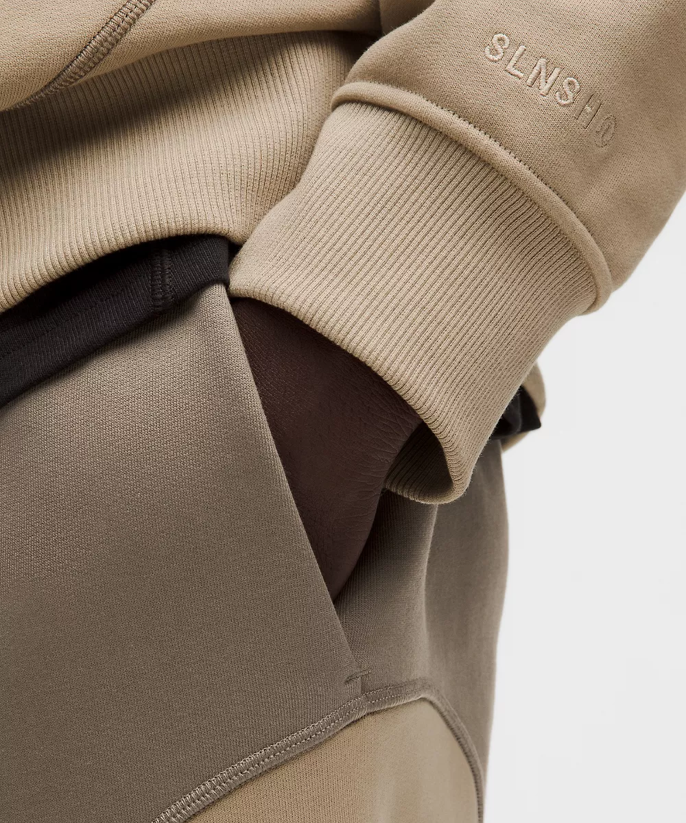 Jogging en polaire de coton *SLNSH Collection — Nomad/Sheer Oak, view 5