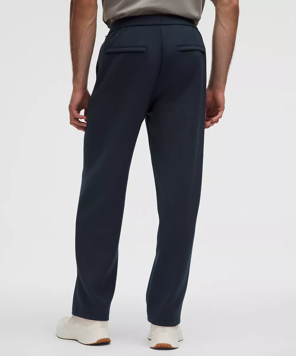 Pantalon à pli piqué Smooth Spacer *Regular — True Navy, view 3