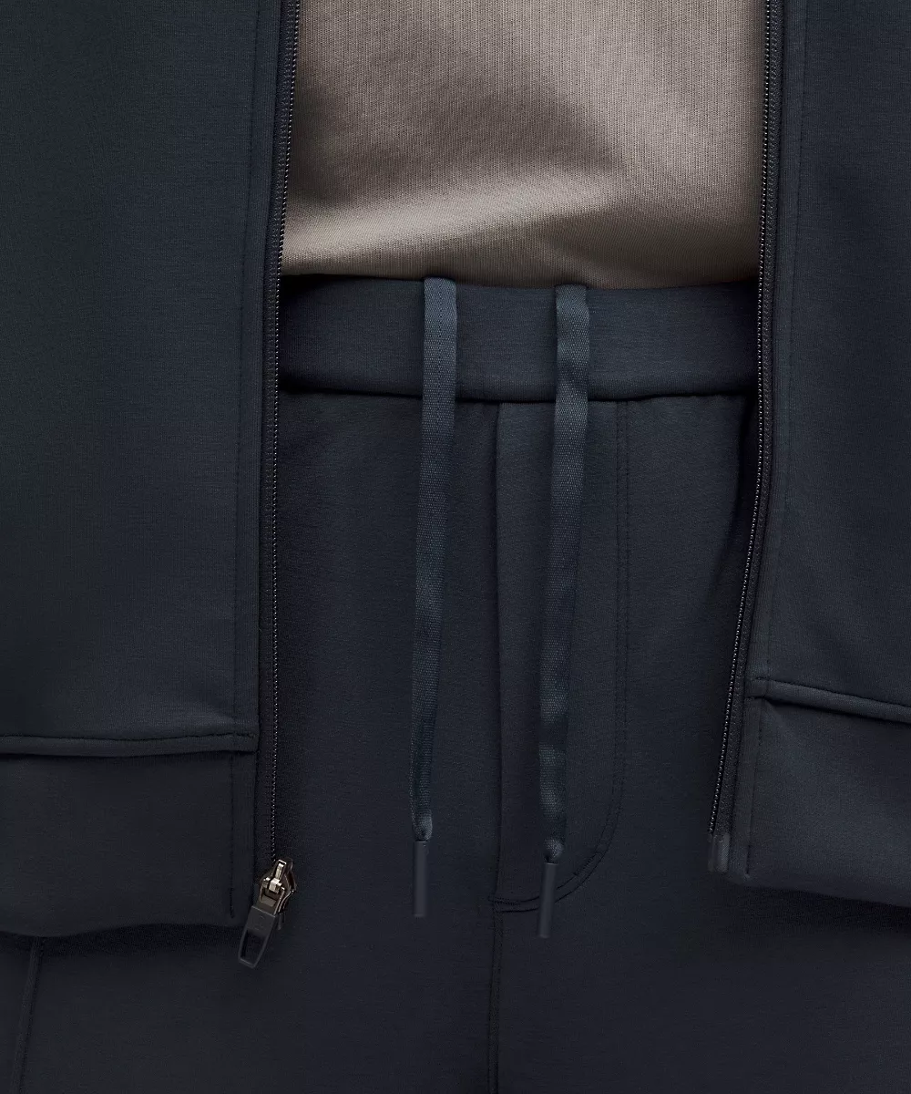 Pantalon à pli piqué Smooth Spacer *Regular — True Navy, view 4