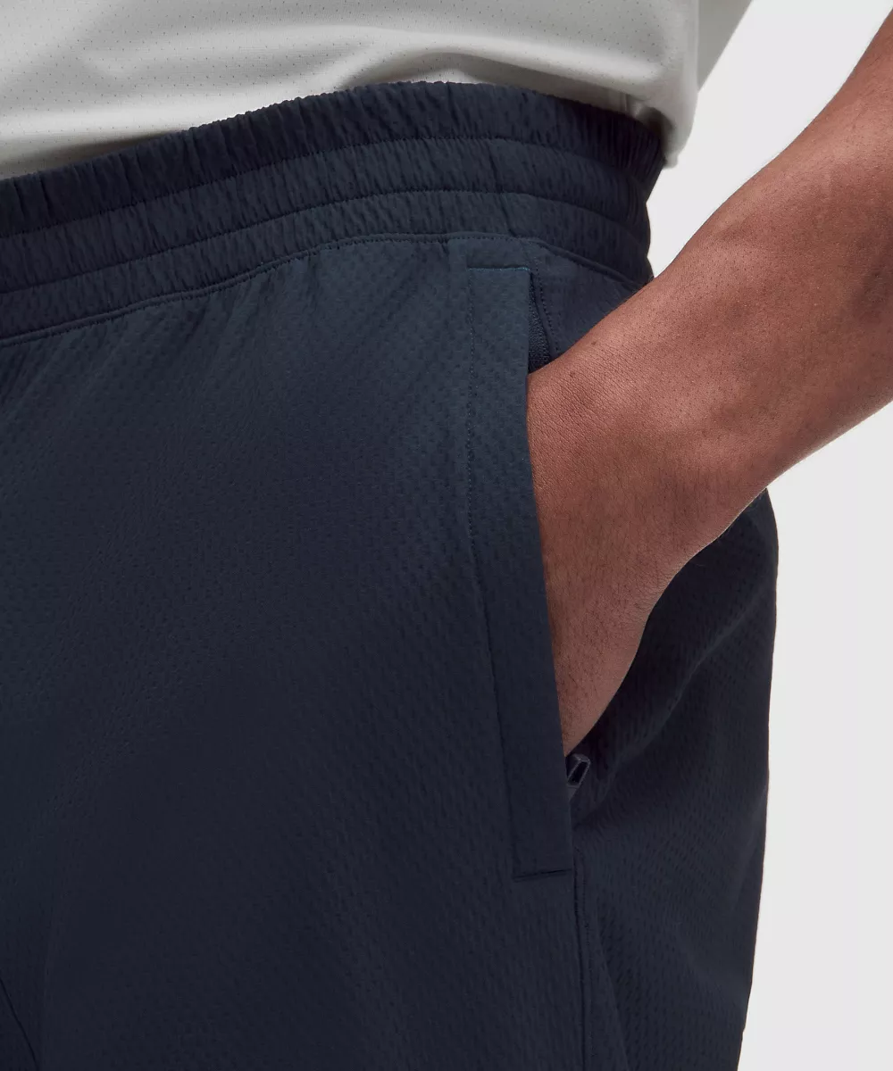 License to Train jogging texturé *Shorter — True Navy, view 5