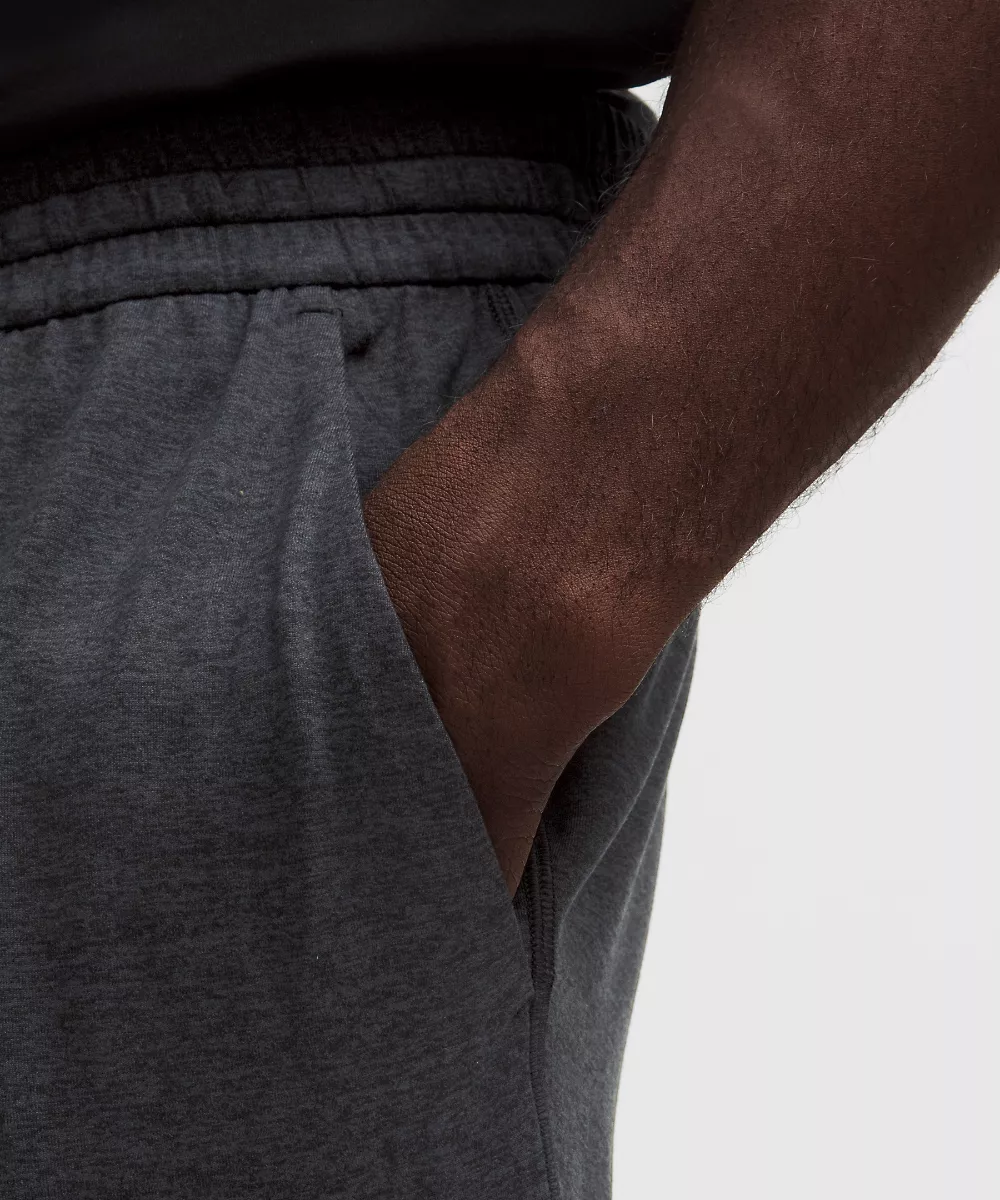 Jogging en jersey doux *Tall — Heathered Black/Heathered Obsidian, view 5