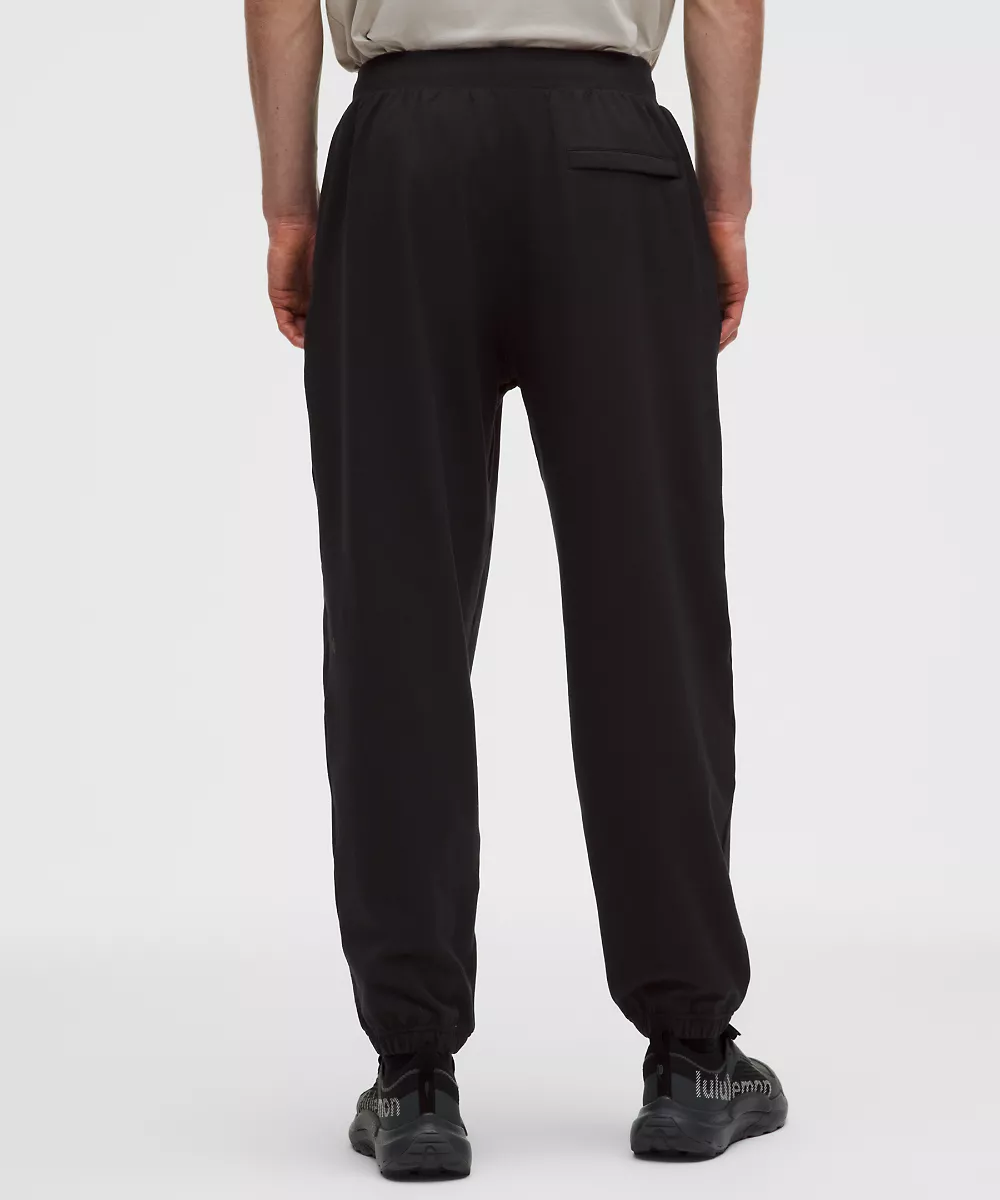 Jogging en jersey doux épais coupe décontractée *Tall — Black, view 3
