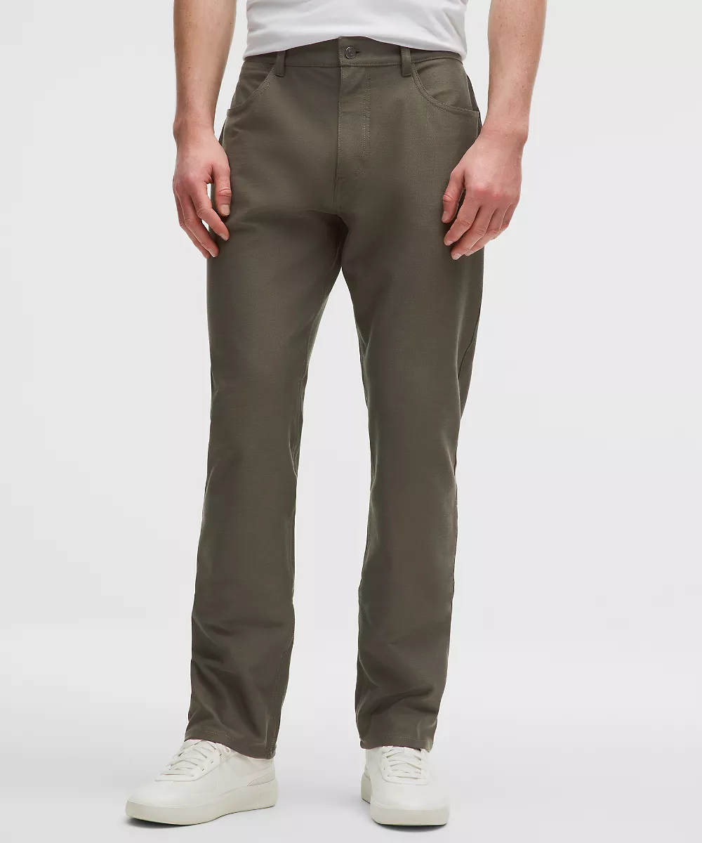 Pantalon EasyFive coupe droite classique 30L — Army Green, view 2