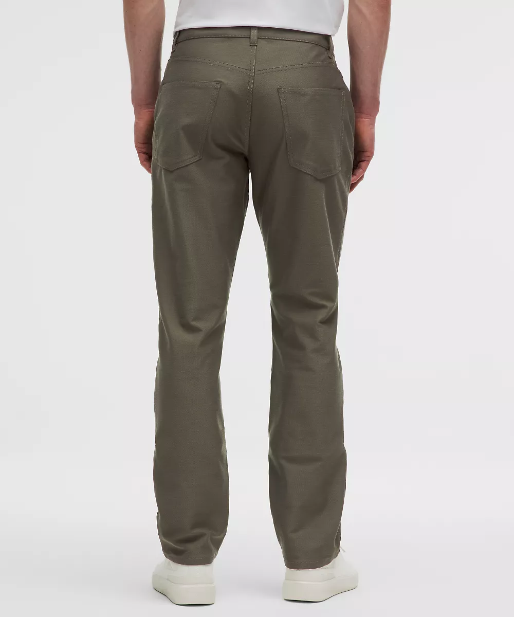 Pantalon EasyFive coupe droite classique 30L — Army Green, view 3