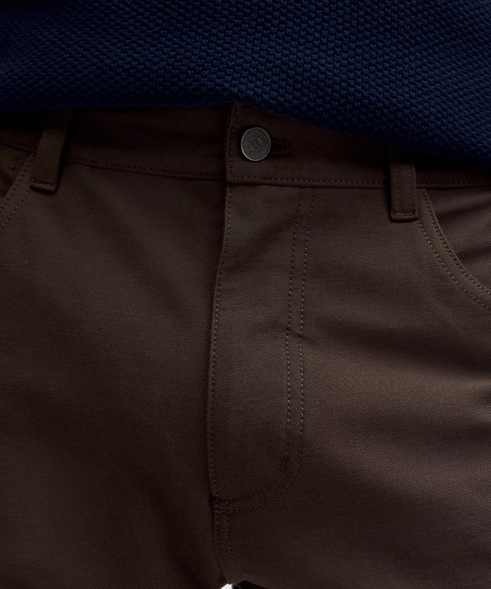 Pantalon EasyFive coupe droite classique 30L — Walnut Crunch, view 4