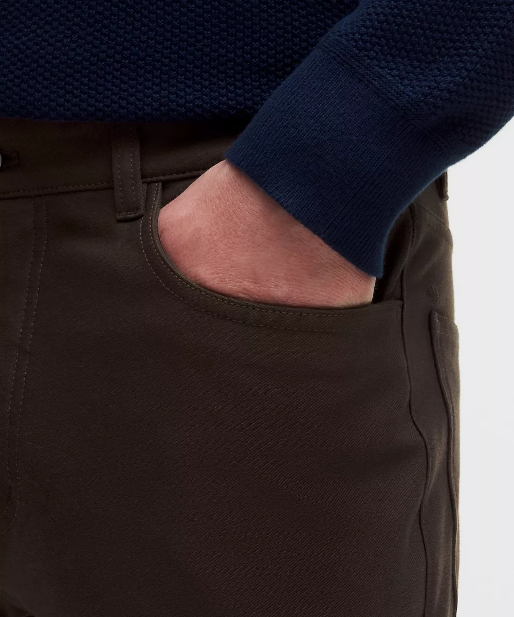 Pantalon EasyFive coupe droite classique 30L — Walnut Crunch, view 5
