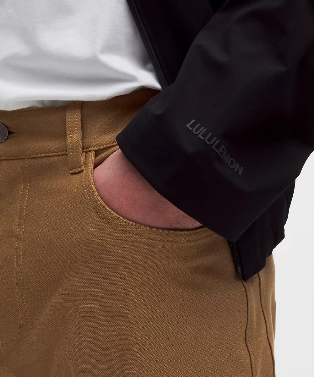 Pantalon EasyFive coupe droite classique 32L — Camel Brown, view 5