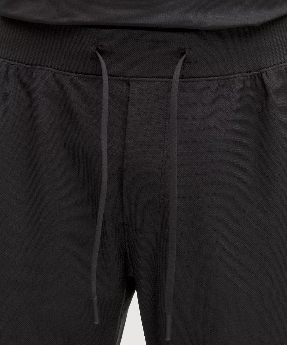 Jogging d'échauffement tricoté *Regular — Black/Black, view 4