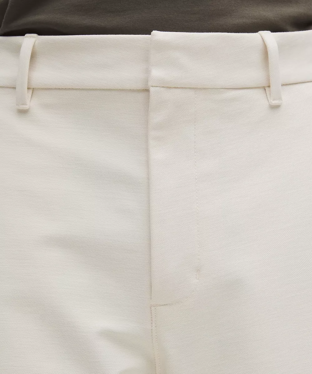 Pantalon Slacker coupe droite ample 32L — Light Ivory, view 4