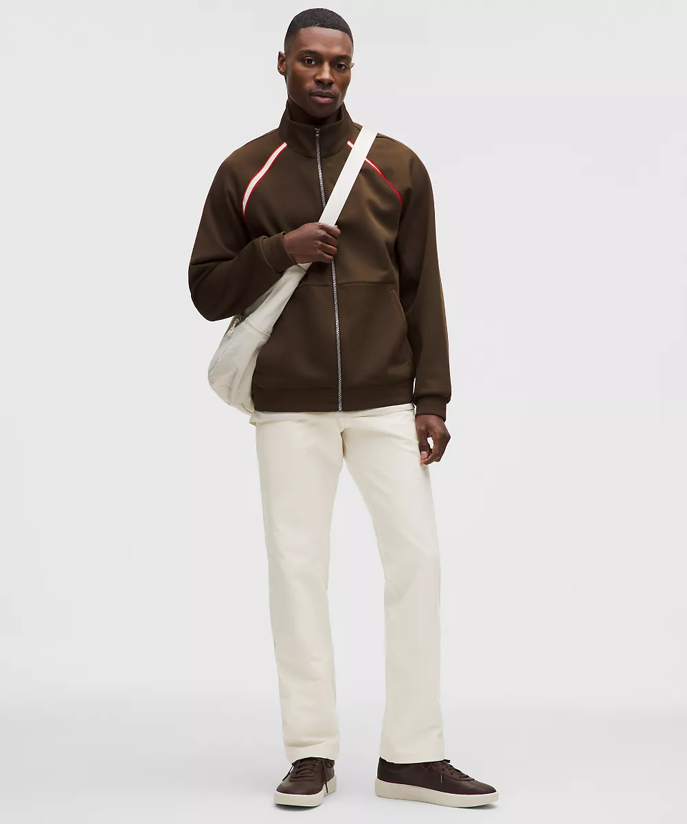 Pantalon Slacker coupe droite classique 32L — Light Ivory, view 1
