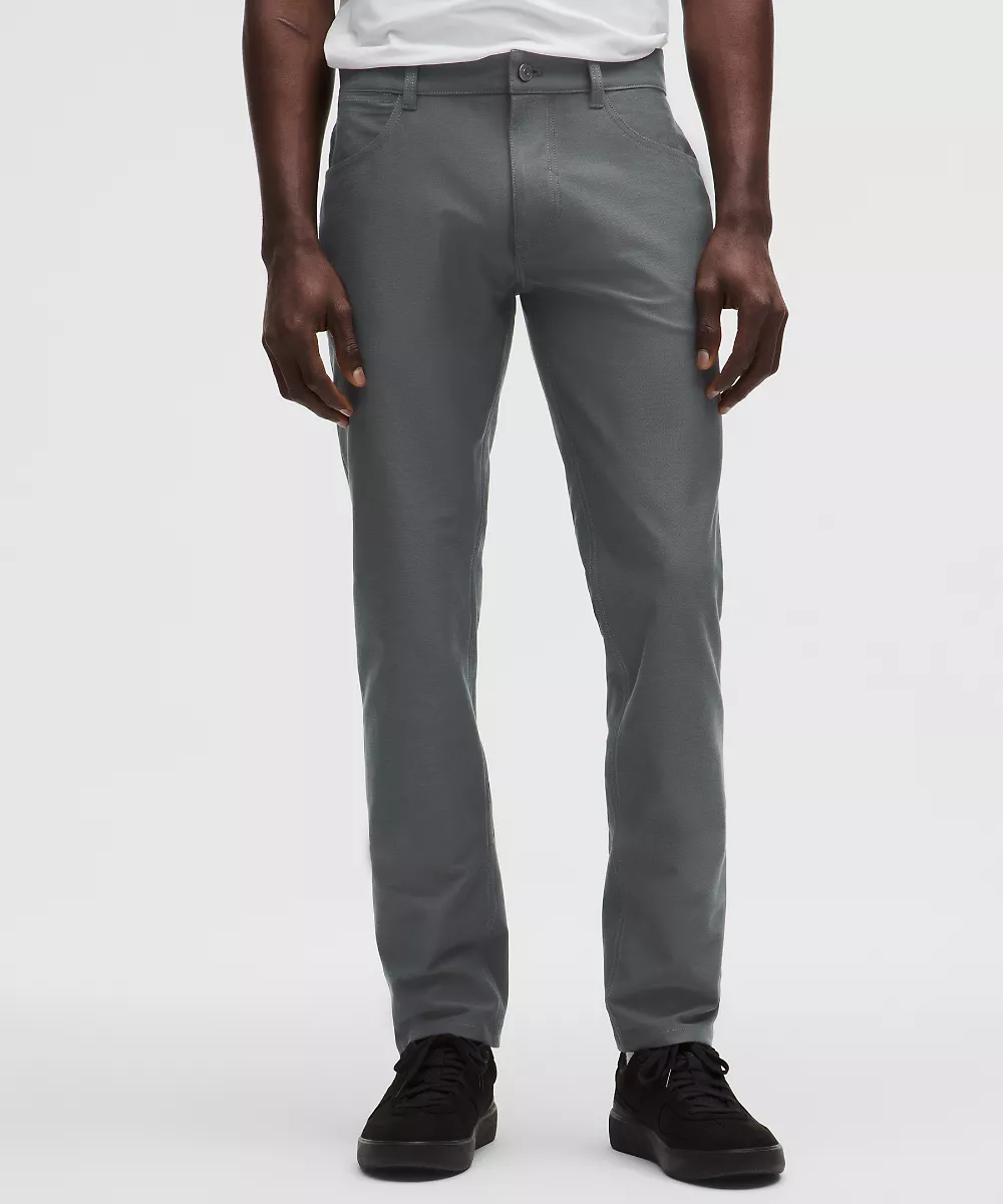 Pantalon EasyFive droit ajusté 32L — Onyx Grey, view 1