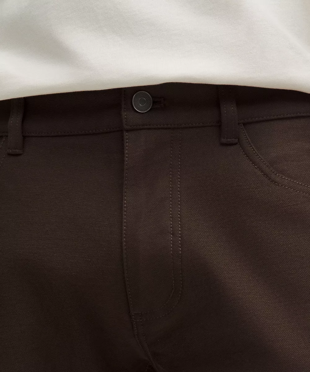 Pantalon EasyFive droit ajusté 32L — Walnut Crunch, view 4
