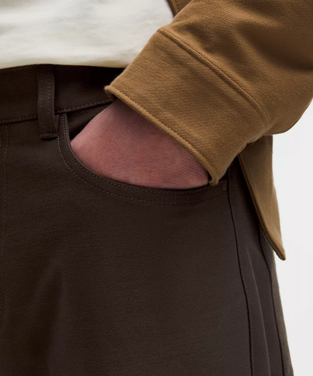 Pantalon EasyFive droit ample 32L — Walnut Crunch, view 5