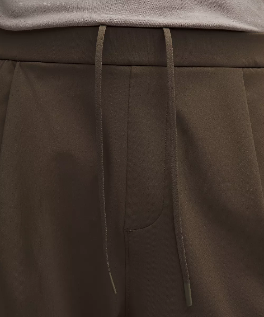 Pantalon Daydrift coupe décontractée plissé homme Regular *No Belt Loops — Olive Brown, view 4