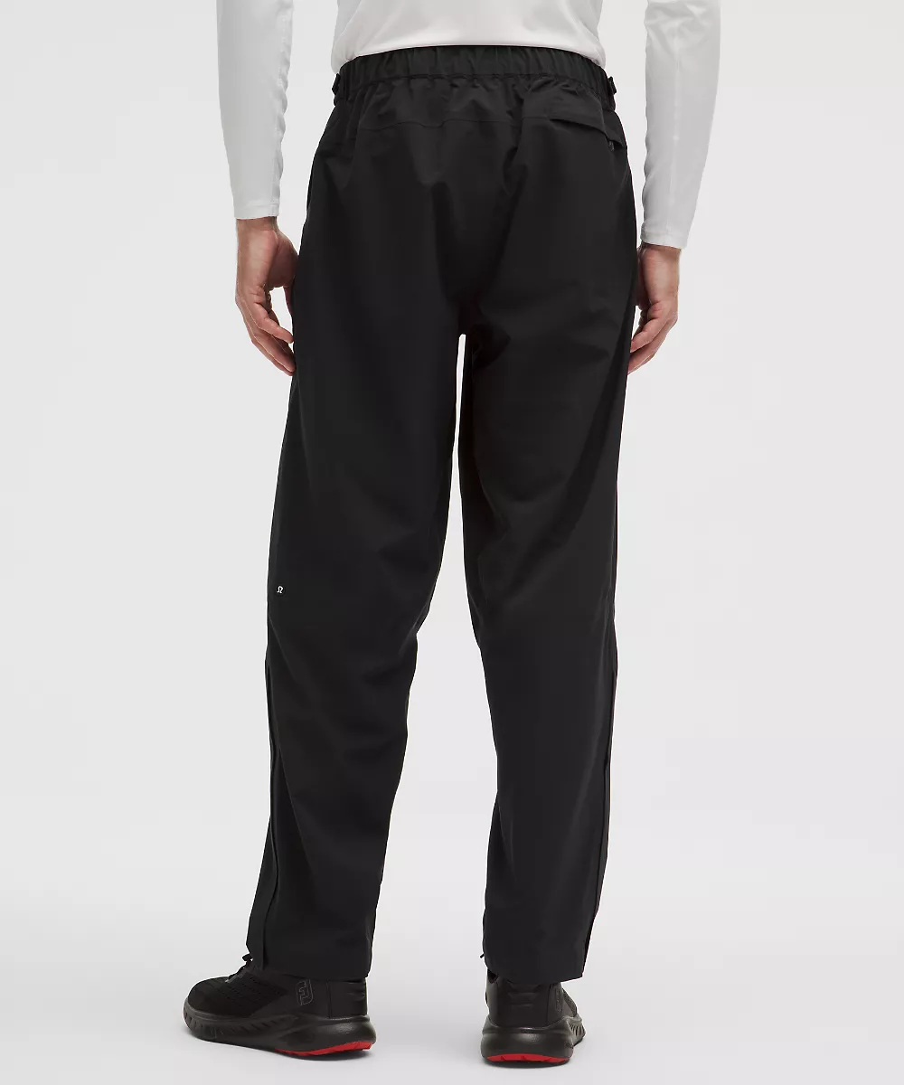 Pantalon de golf imperméable *Regular — Black, view 3