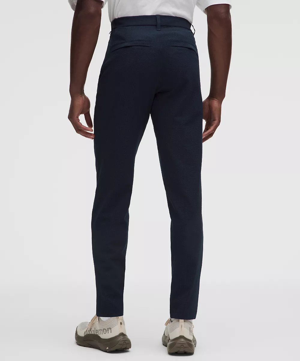 Pantalon ABC coupe ajustée 32L *Textured WovenAir — True Navy, view 3