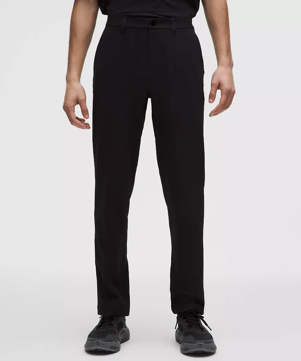 Pantalon ABC coupe classique 32L *Texturé — Black, view 1