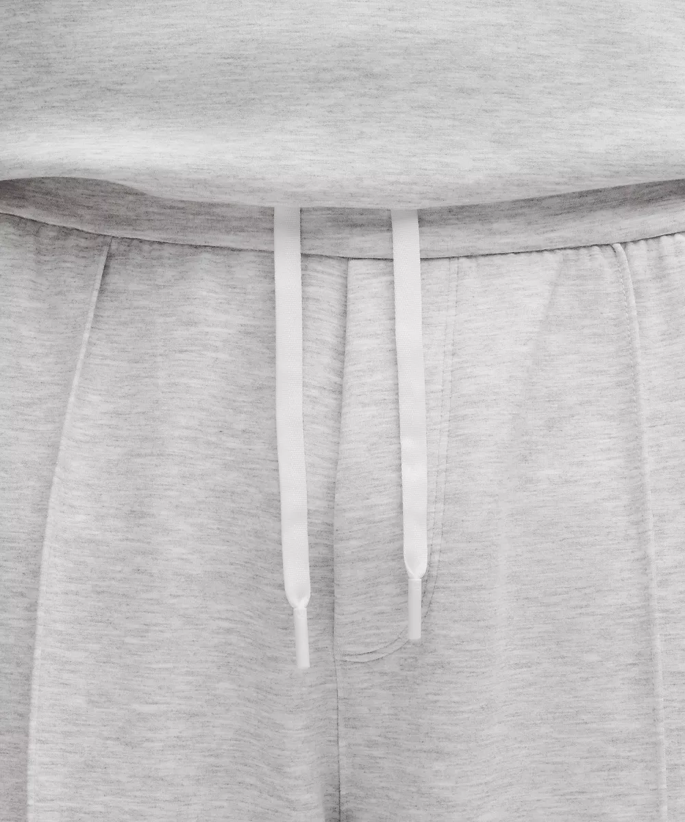 Pantalon à pli piqué Smooth Spacer *Regular — Heathered Core Ultra Light Grey, view 4